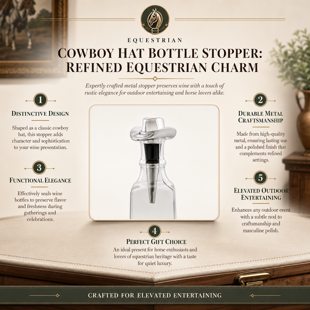 Cowboy Hat Bottle Stopper