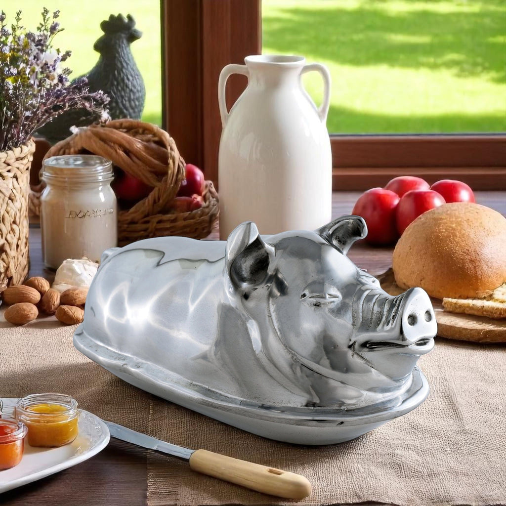 Pig Butter Dish
