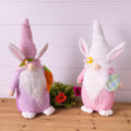 Set of 2 Cozy Easter Bunny Gnome Shelf Buddies