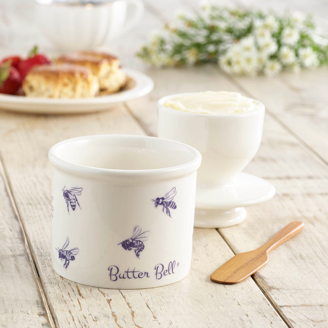 The Honey Bee Butter Bell® Crock