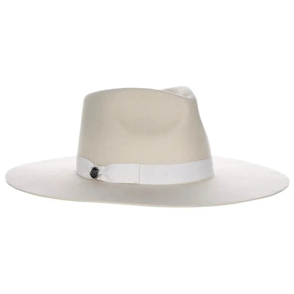 - Wide Brim Premium Wool Felt Fedora Hat By Chick-Cali