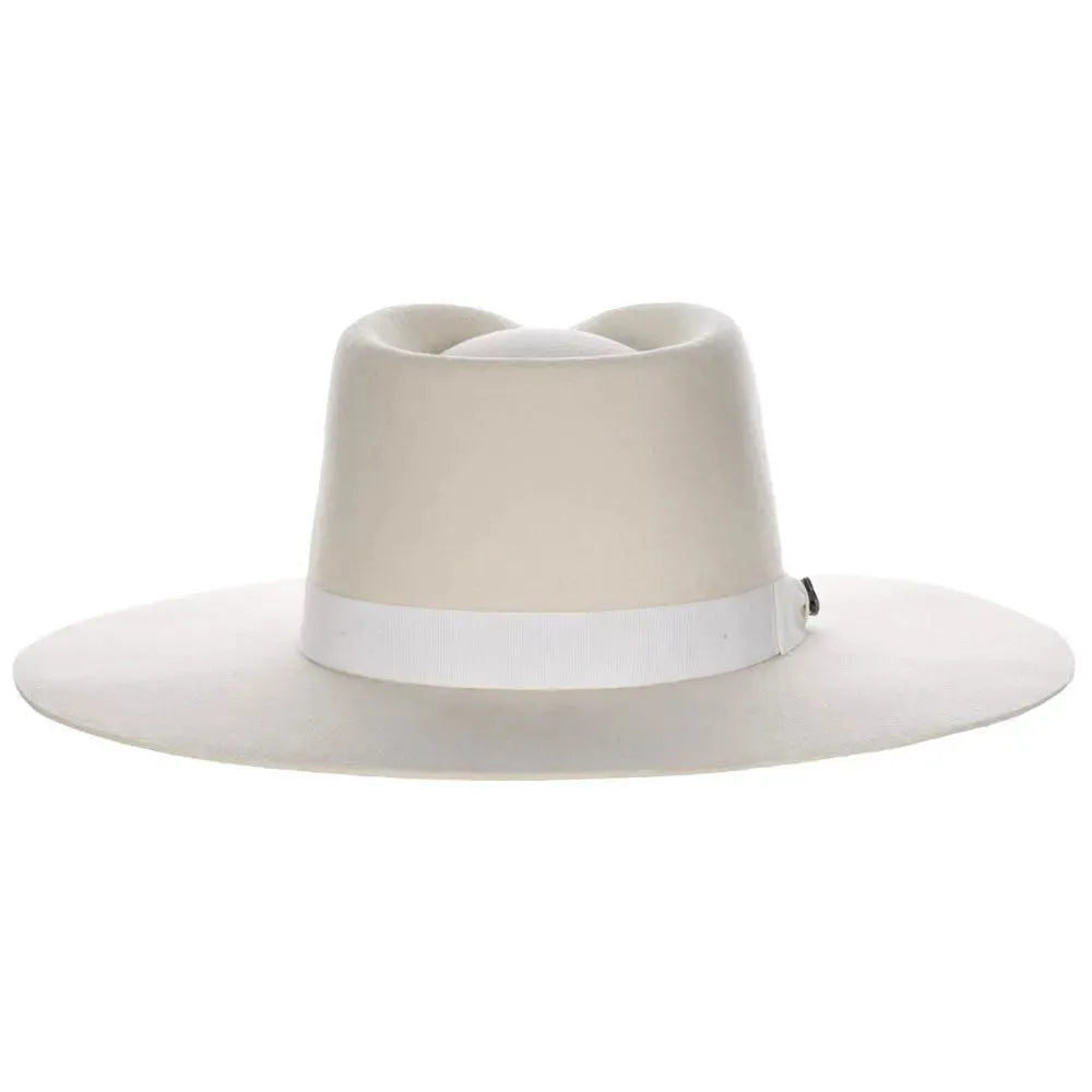 - Wide Brim Premium Wool Felt Fedora Hat By Chick-Cali