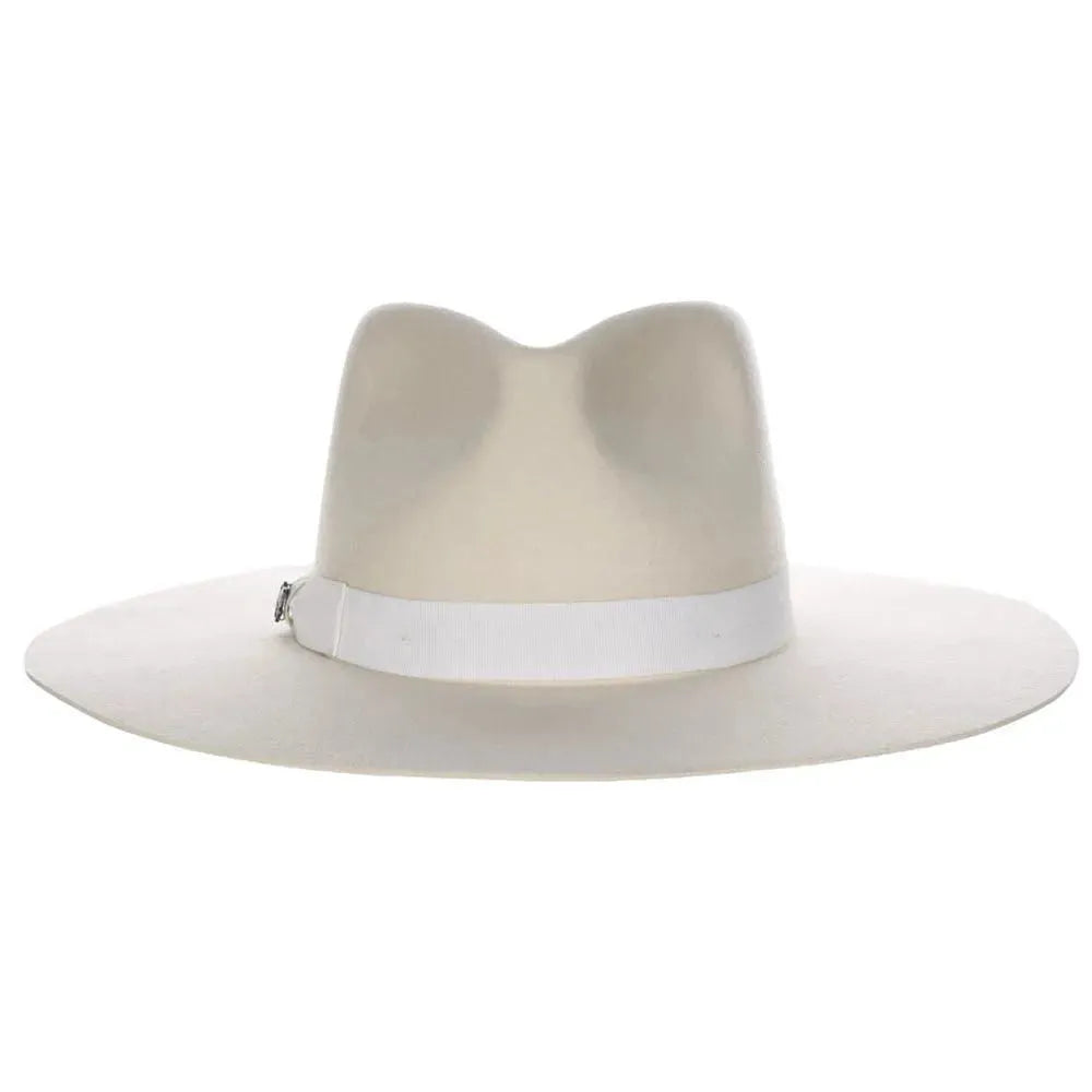 - Wide Brim Premium Wool Felt Fedora Hat By Chick-Cali