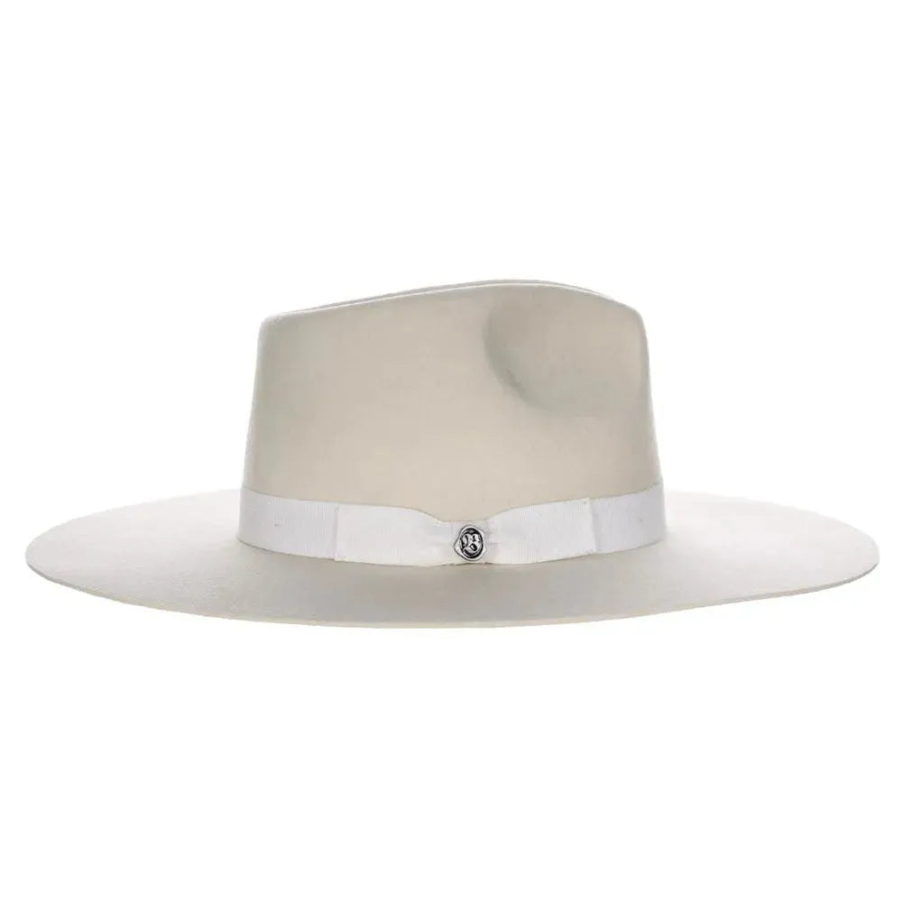 - Wide Brim Premium Wool Felt Fedora Hat By Chick-Cali
