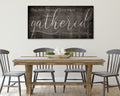 The Best Memories are Made Gathered Around the Table Sign