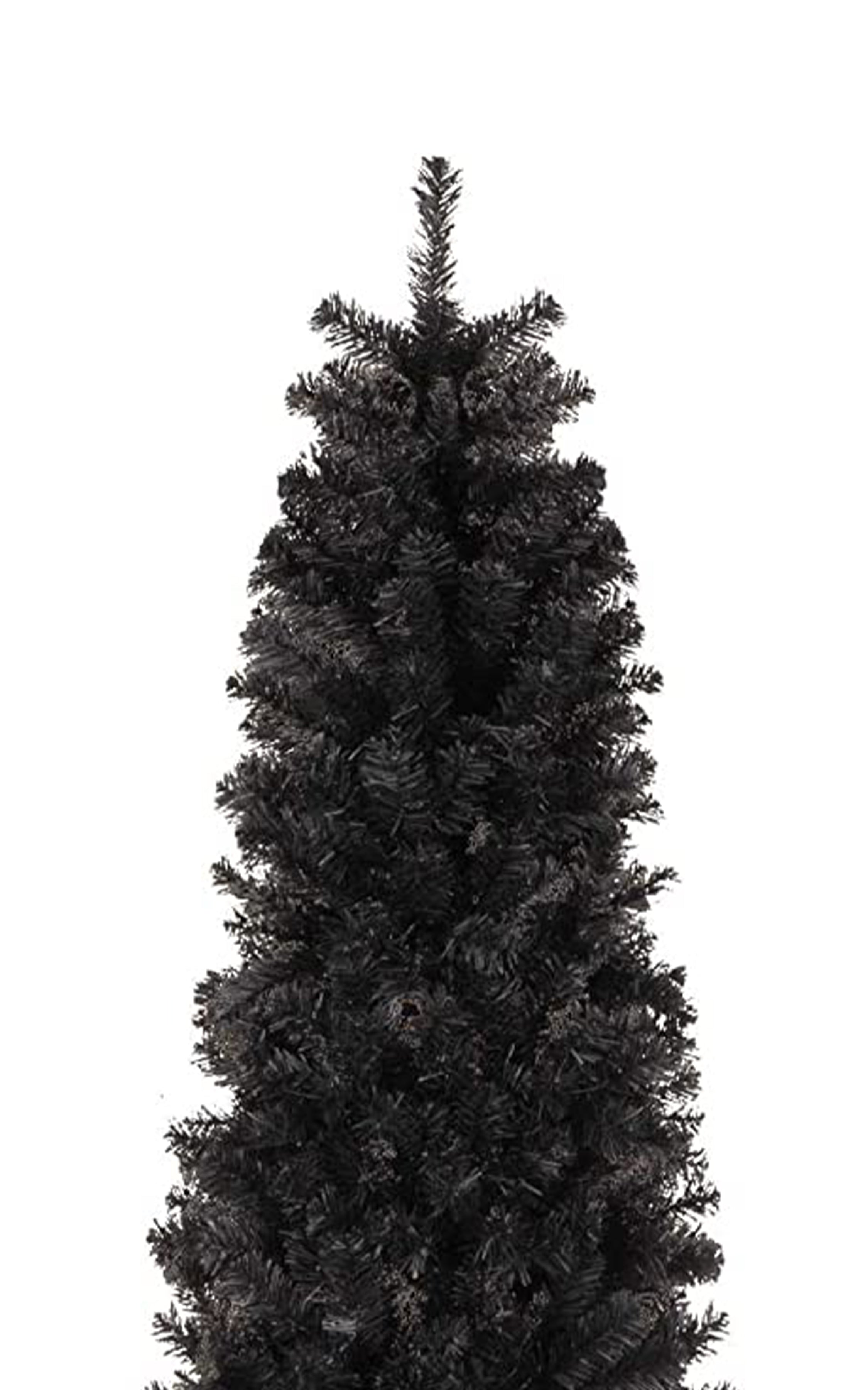 6.5ft Christmas, Halloween Tree Pencil, Black