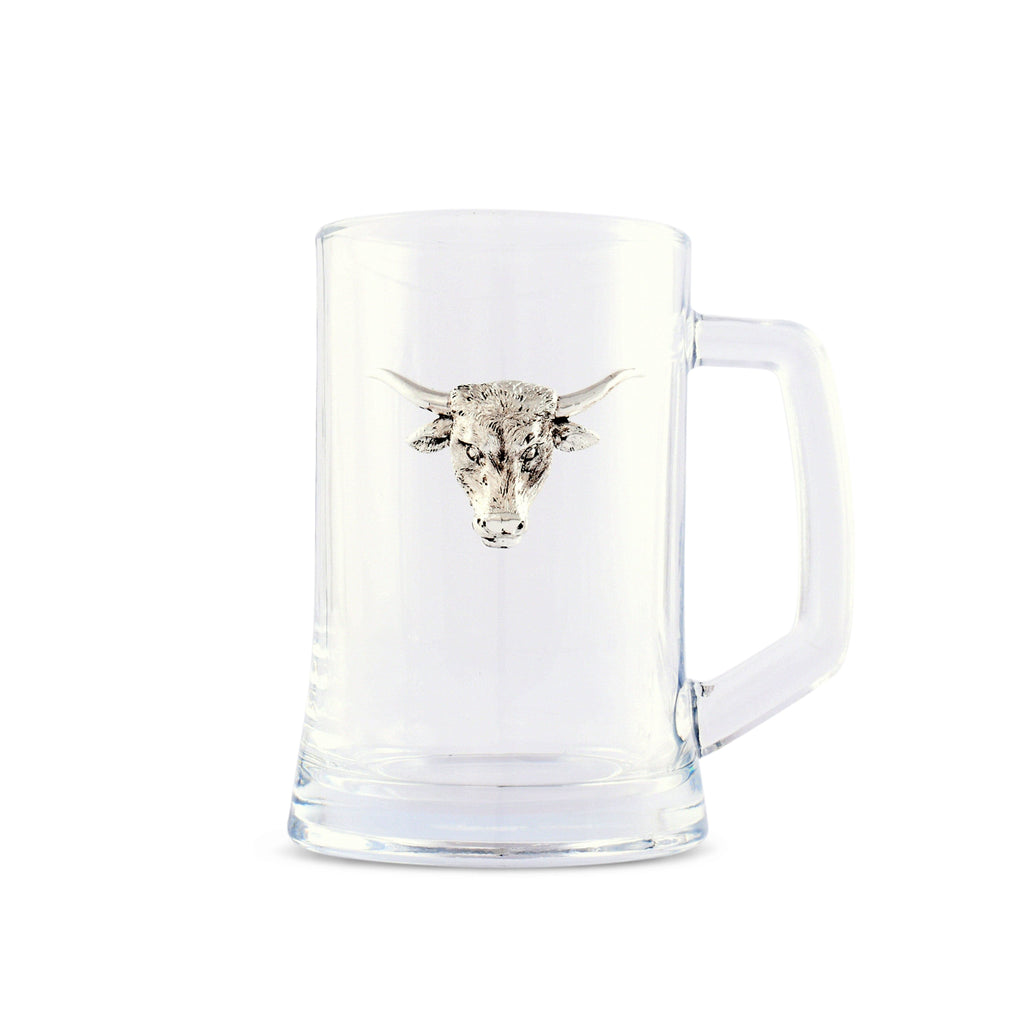 Longhorn Beer Mugs - Set of 2