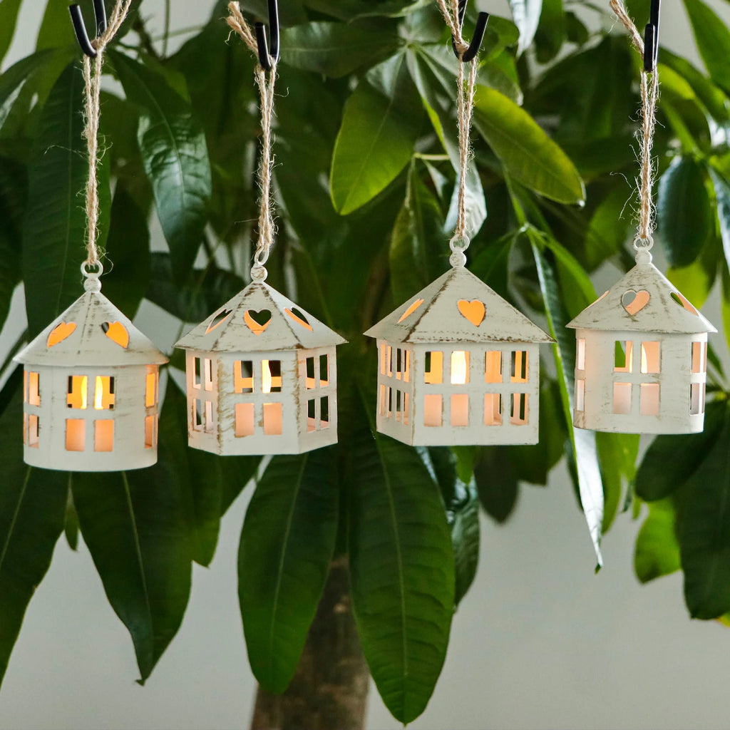 6 Pcs Small Candle Lanterns